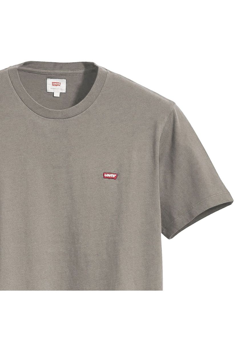 Levi's® Herren T-Shirt - "Original Housemark Tee", Rundhals, Baumwolle, braun, M
