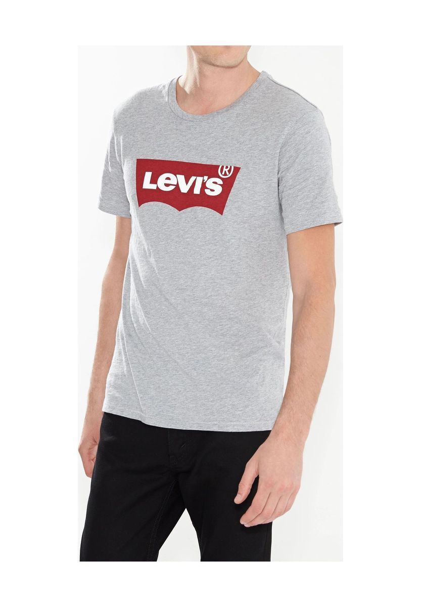 Klassisches Baumwoll-T-Shirt mit Logo-Print