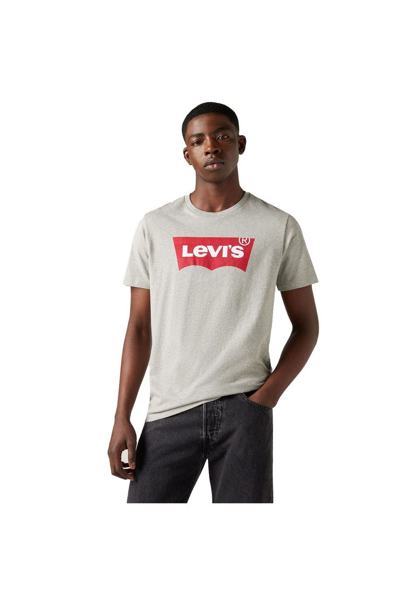 Klassisches Baumwoll-T-Shirt mit Logo-Print