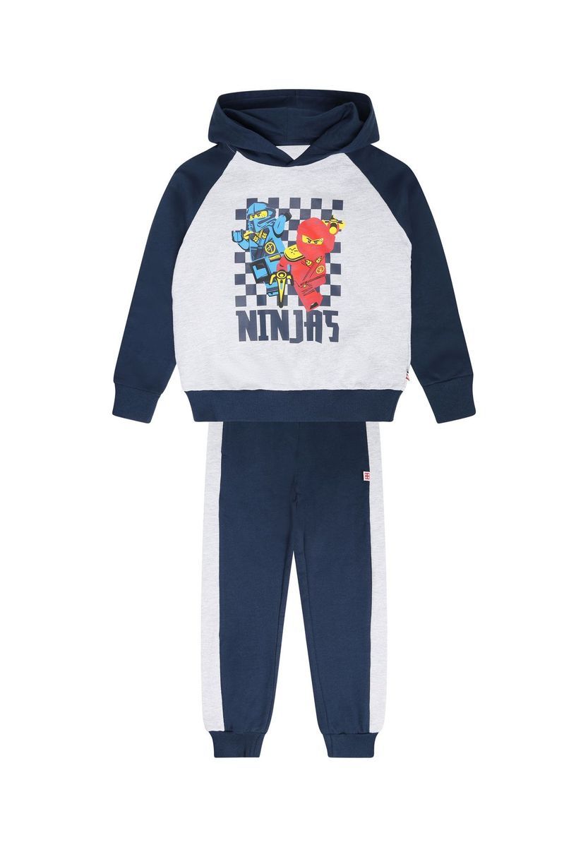 LEGO® wear 60-1101-1255 2 tlg Jo, 590 DK.NAVY, 116, blau|grau|schwarz, 116