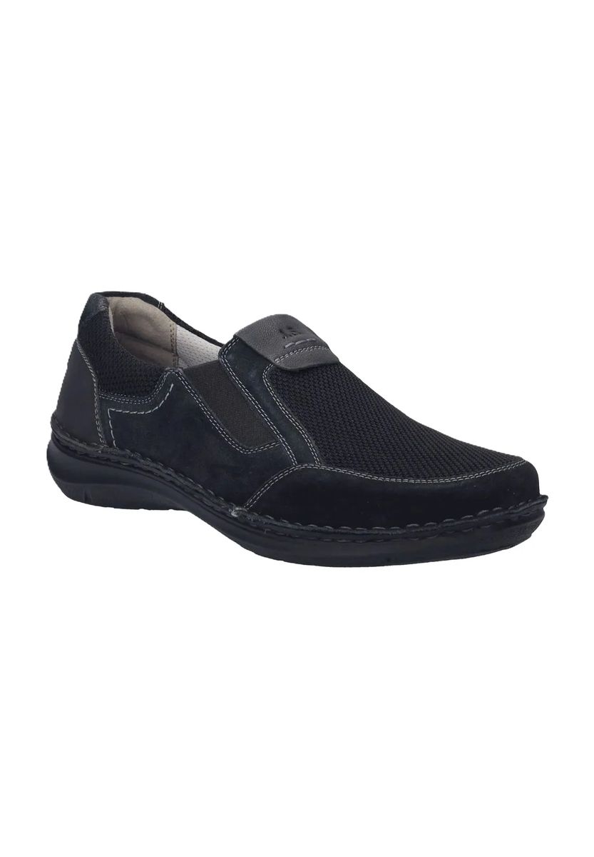 Handgenähte Leder-Slipper zum Reinschlüpfen