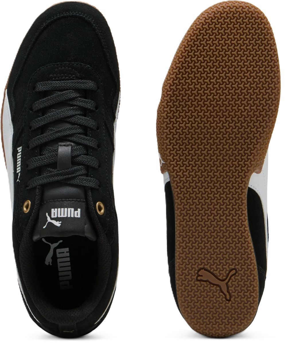 Flache Sneaker aus Wildleder