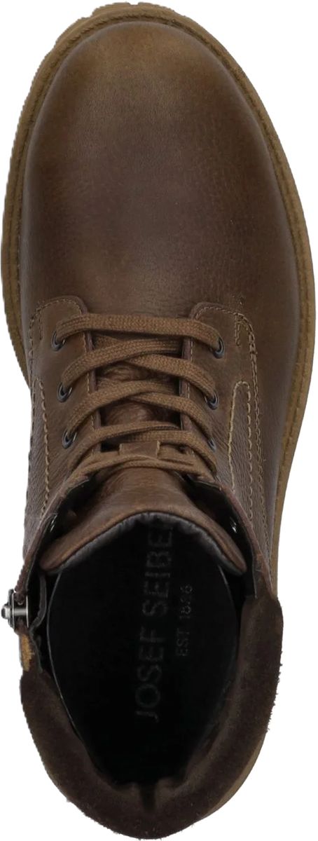 Robuste Lederstiefel mit Profilsohle