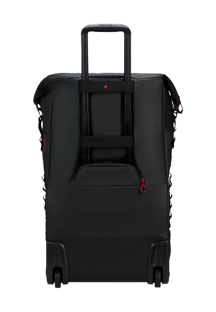 Funktionale faltbare Reisetasche mit Rollen