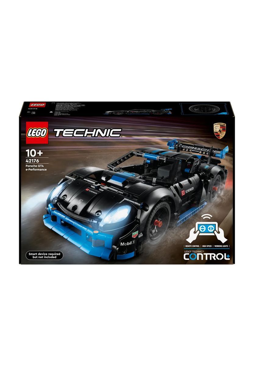 LEGO® Technic - 42176 Porsche GT4 e-Performance Rennwagen, BUNT, 99