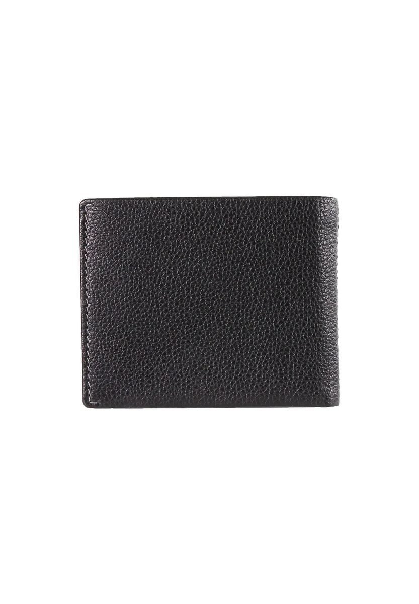 Elegantes Portemonnaie aus genarbtem Leder
