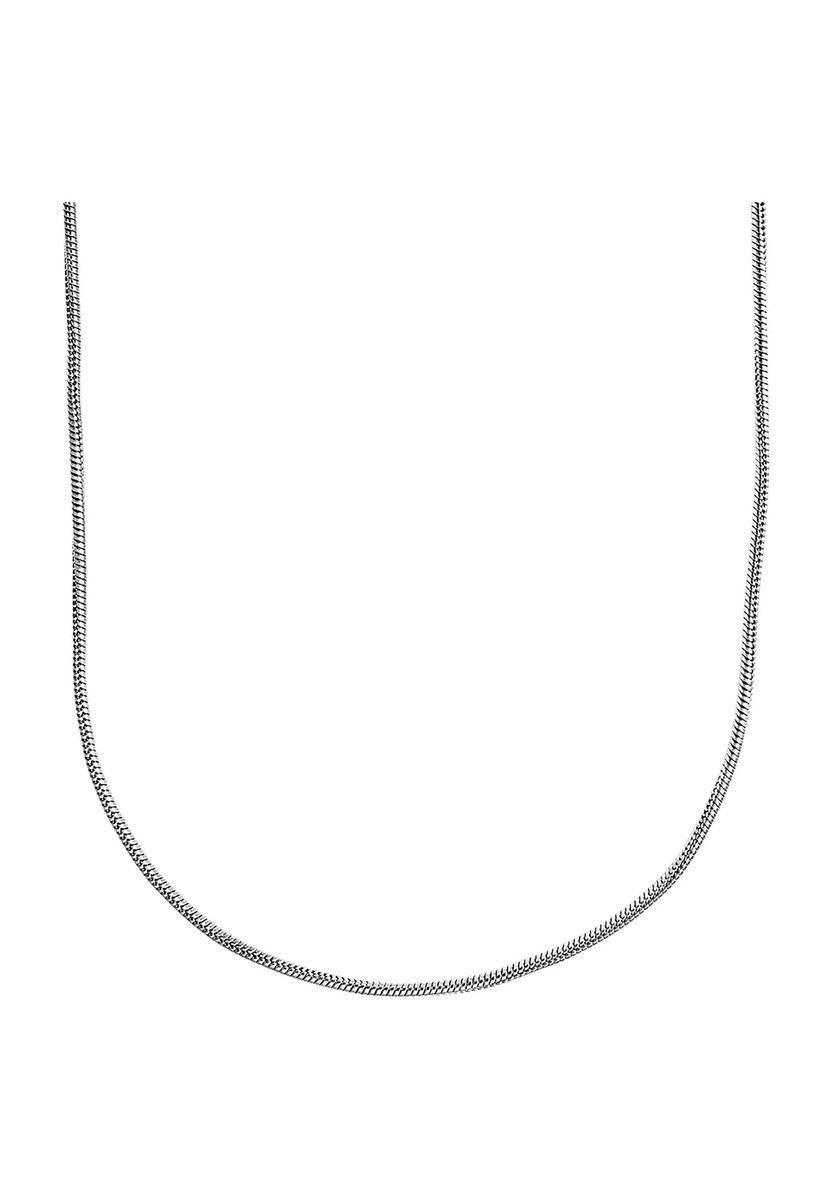 Minimalistische Schlangenkette aus Edelstahl