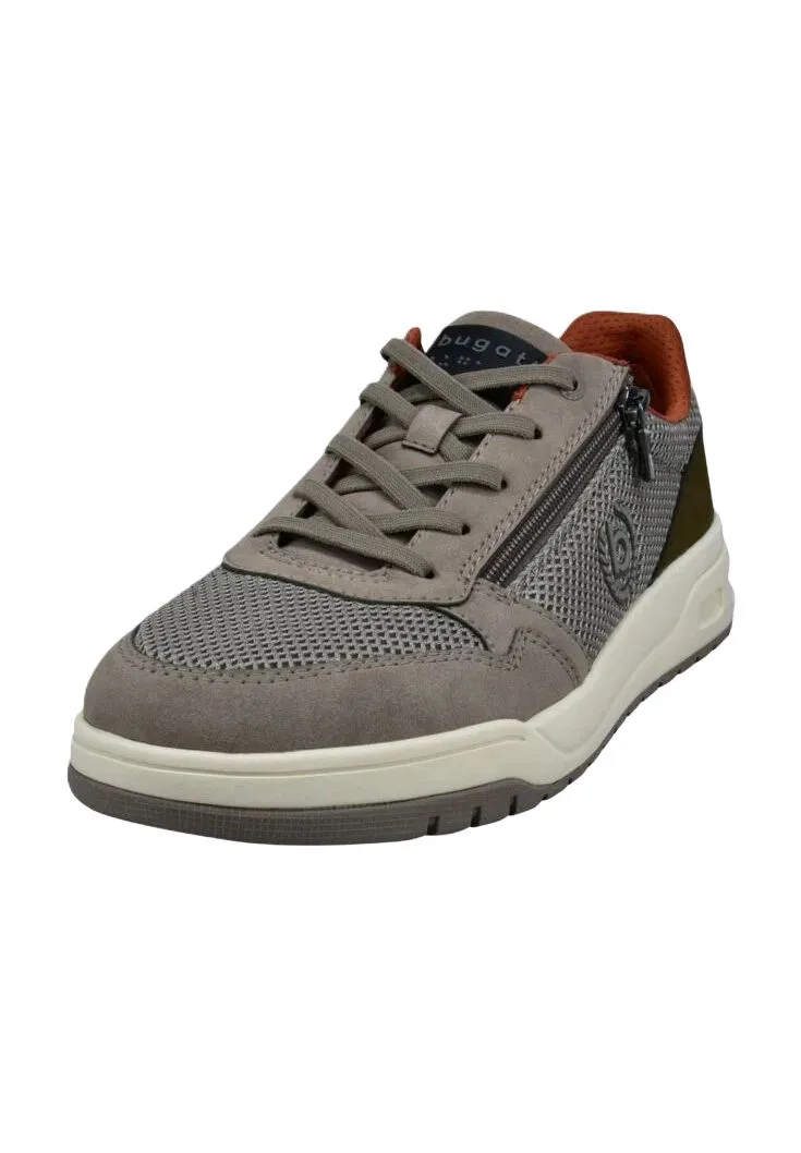 Sportliche Mesh-Sneaker mit seitlichem Reißverschluss