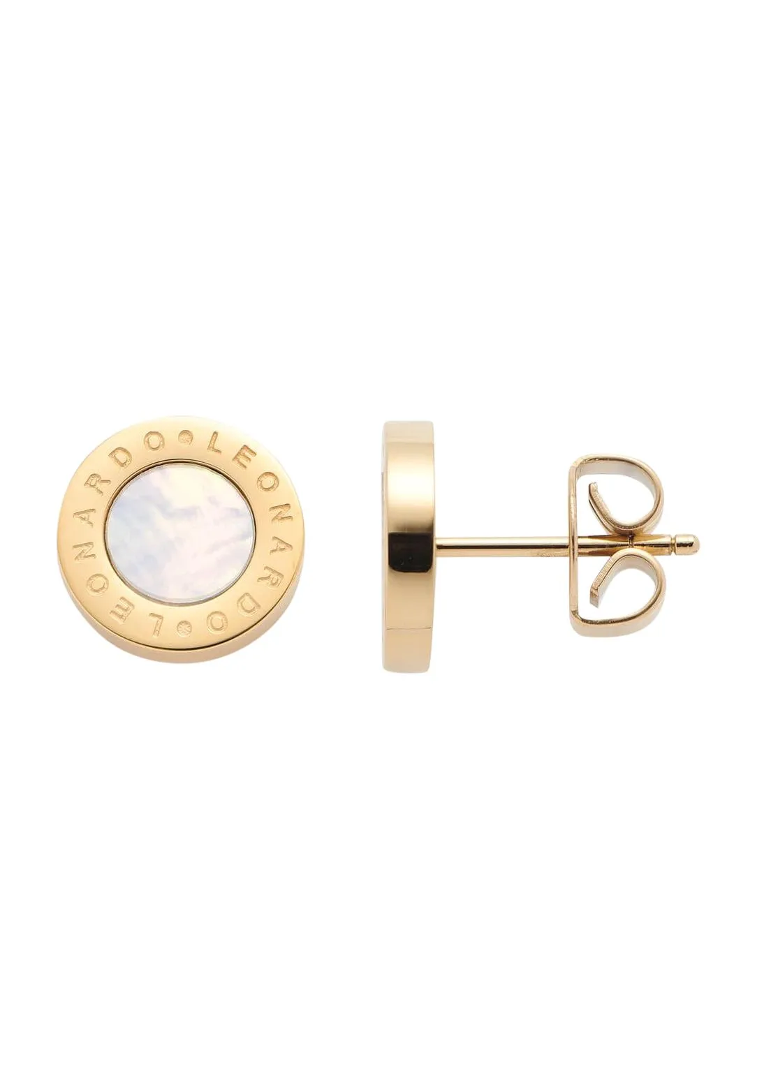 Ohrstecker mit Perlmutt-Inlay