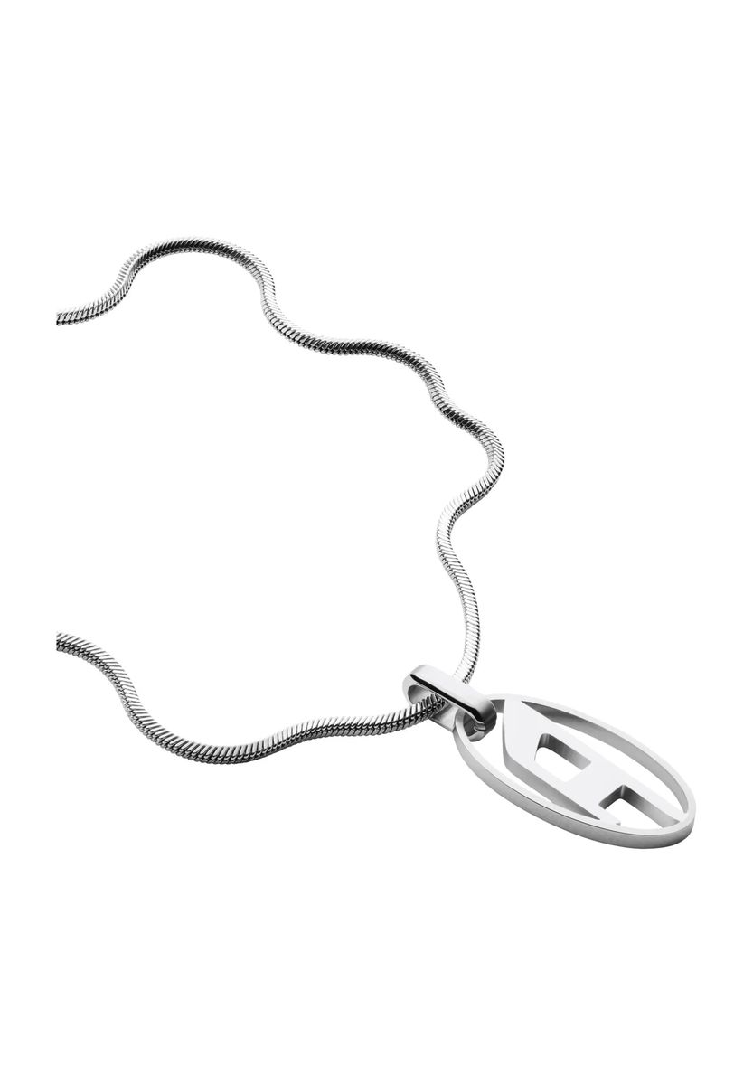 Schlangenkette mit Logo-Anhänger
