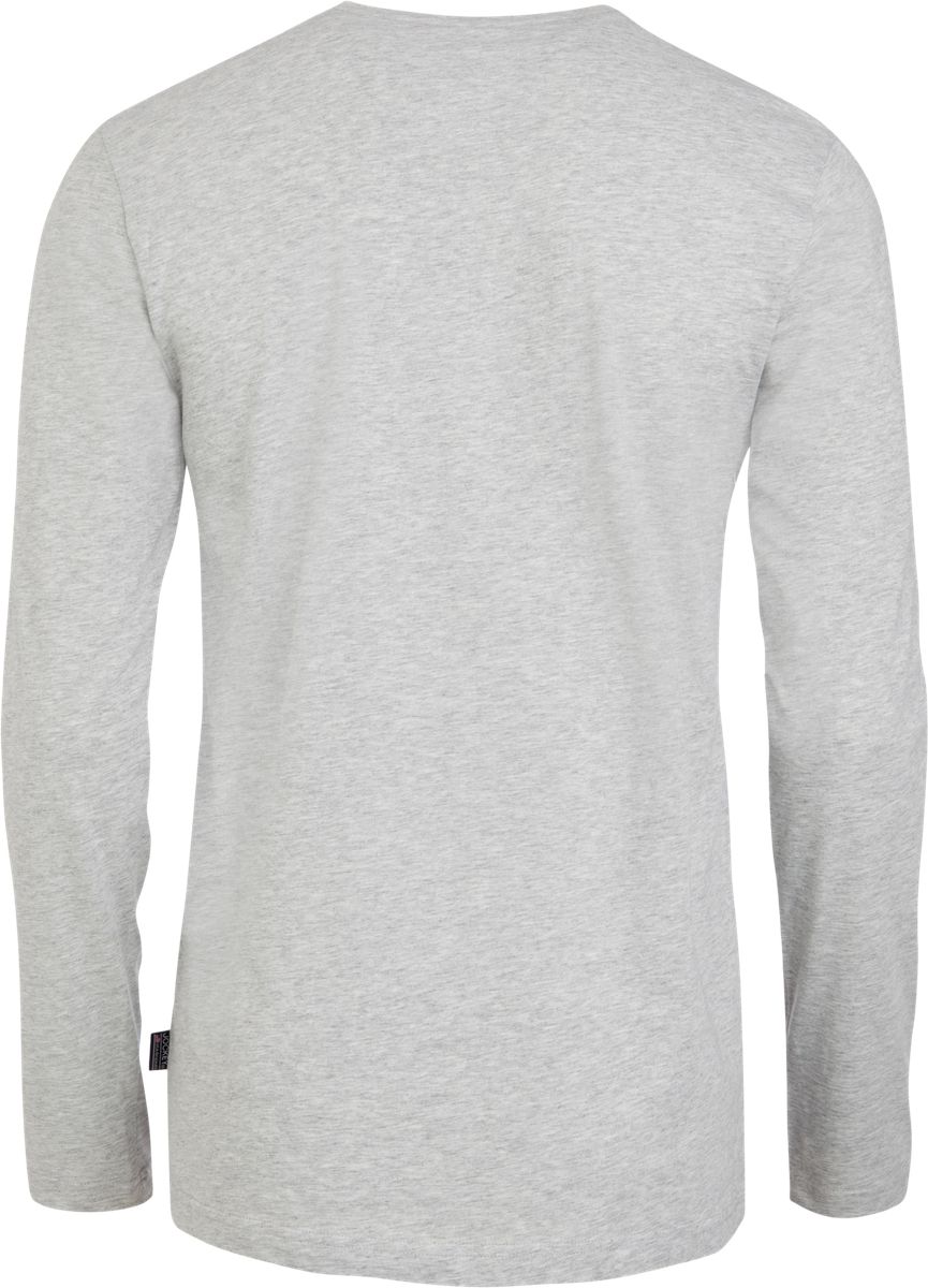 Baumwoll-Schlafshirt mit langen Ärmeln
