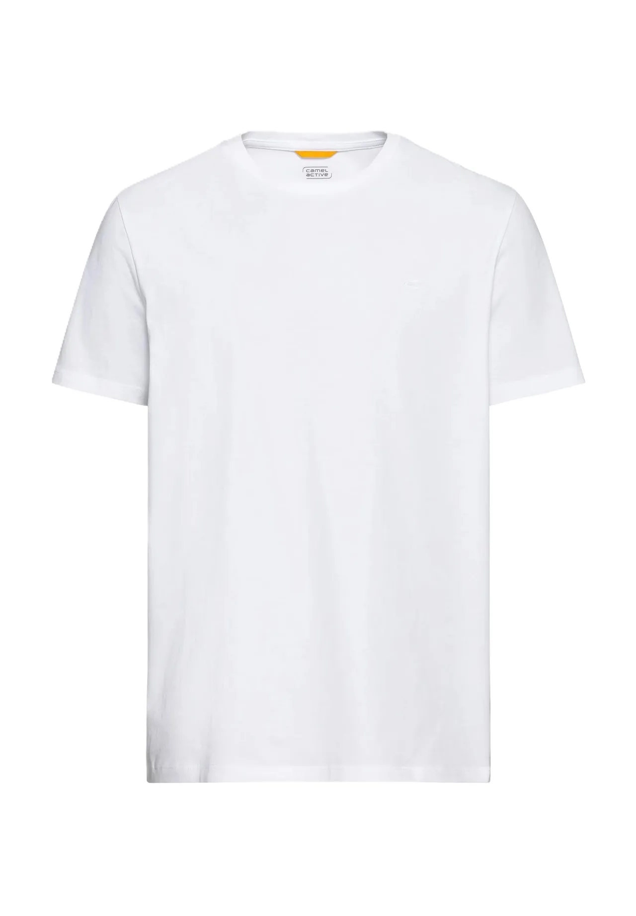 Klassisches Bio-Baumwoll-T-Shirt mit Rundhalsausschnitt