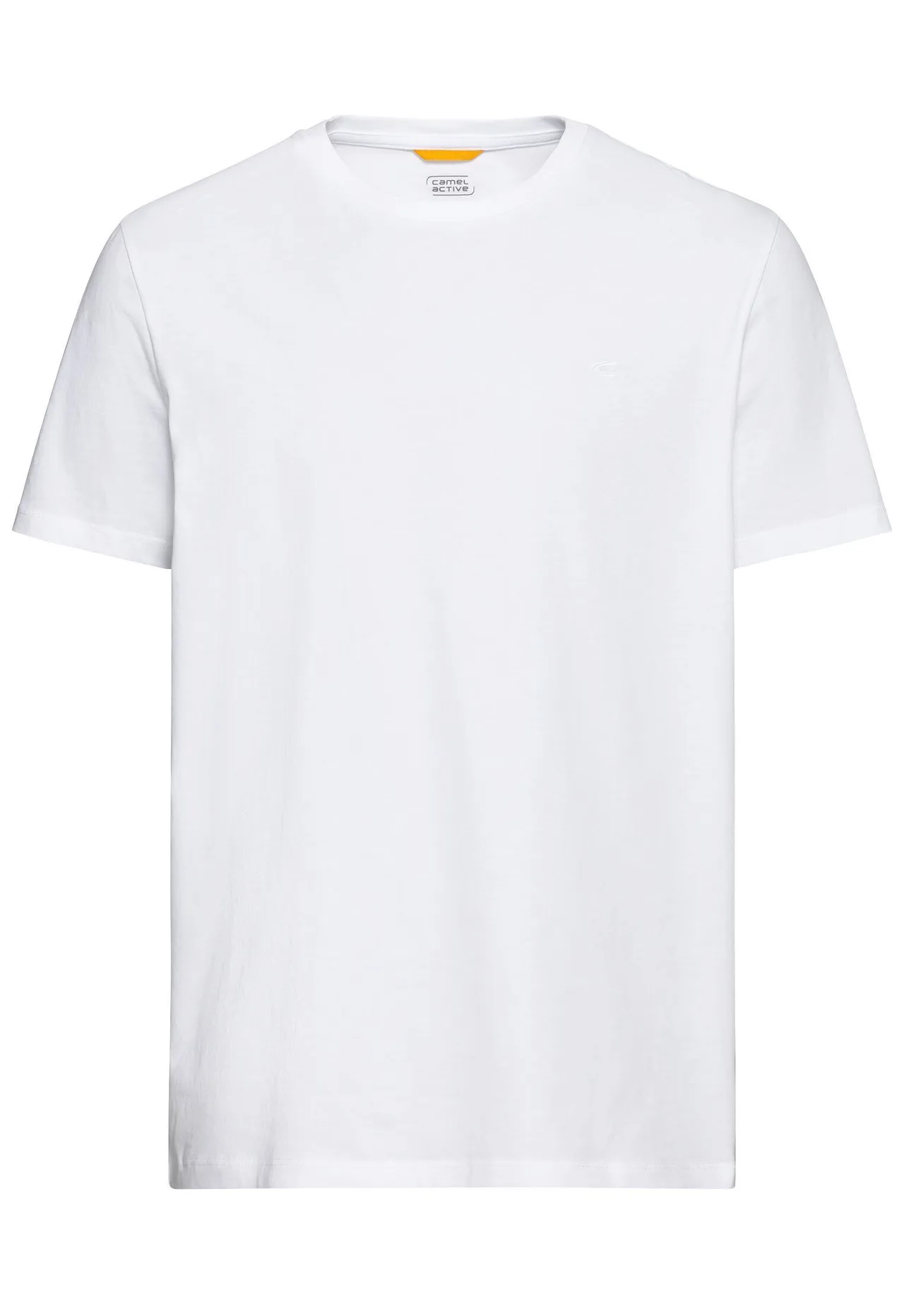 Klassisches Bio-Baumwoll-T-Shirt mit Rundhalsausschnitt