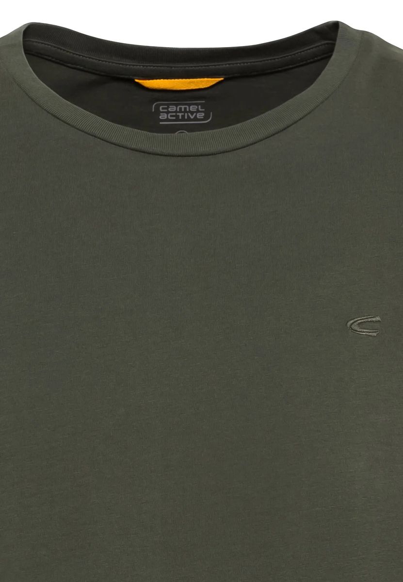 Klassisches Bio-Baumwolle Rundhals T-Shirt
