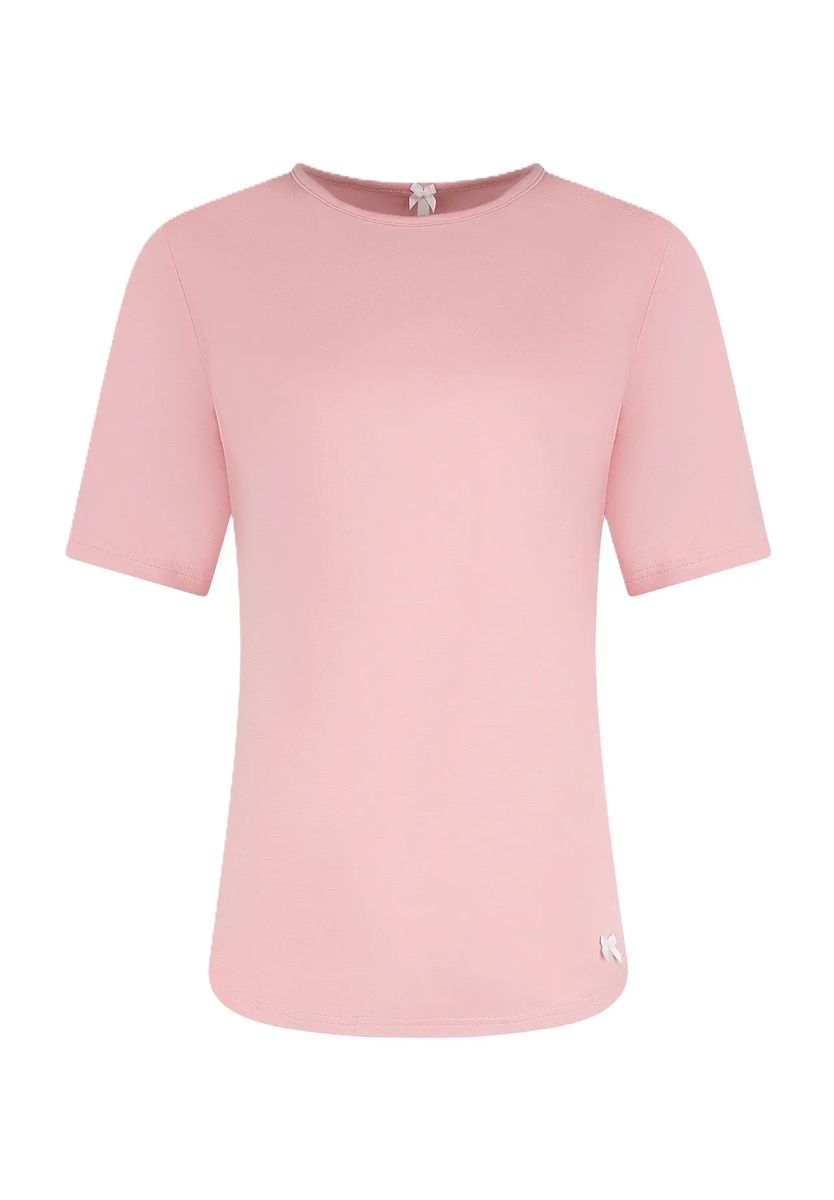 Komfortables Rundhals-Schlafshirt