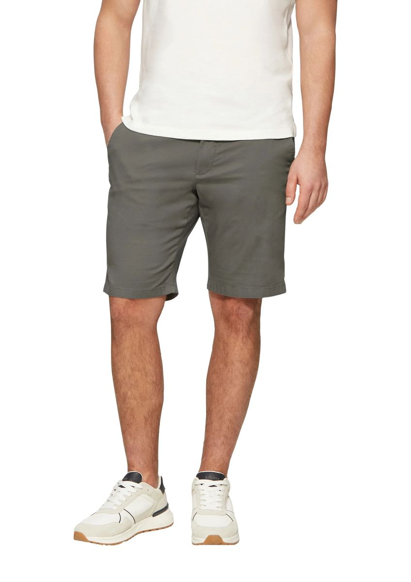 Klassische Regular-Fit Chino-Bermudas