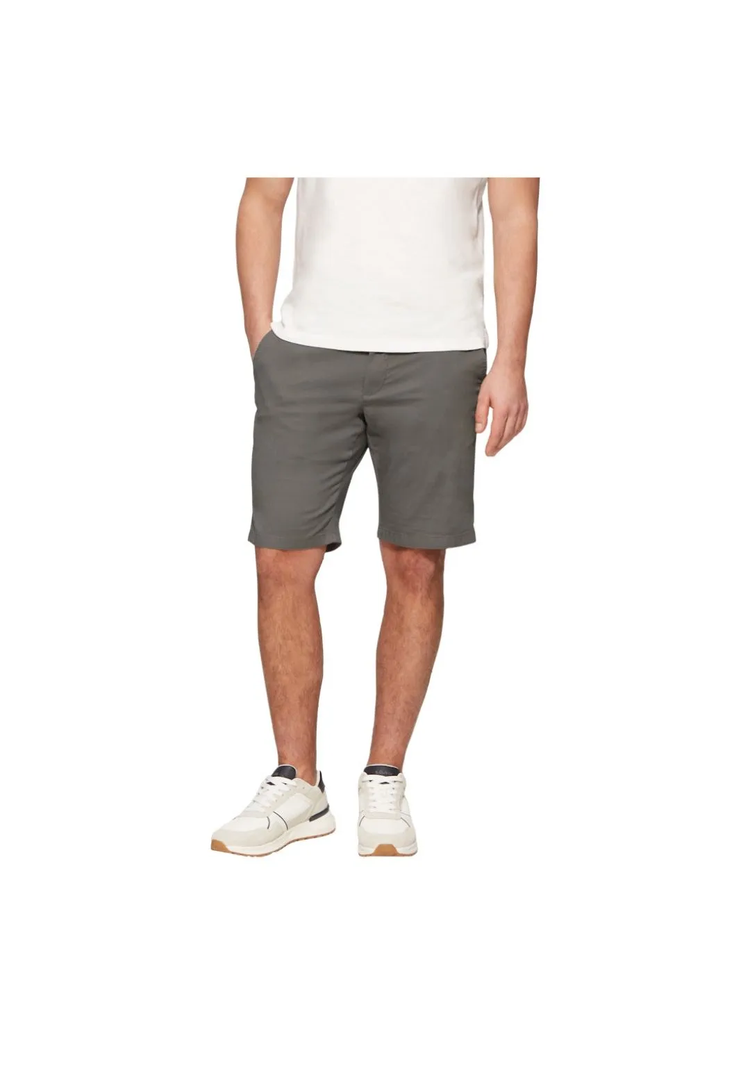 Klassische Regular-Fit Chino-Bermudas