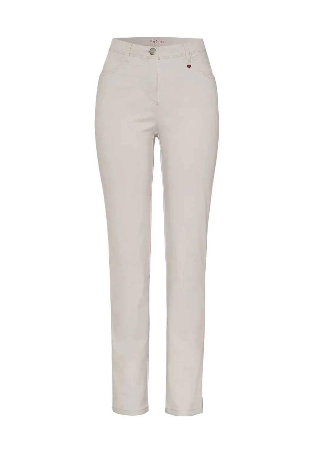 Hochtaillierte Power-Stretch-Slim-Hose