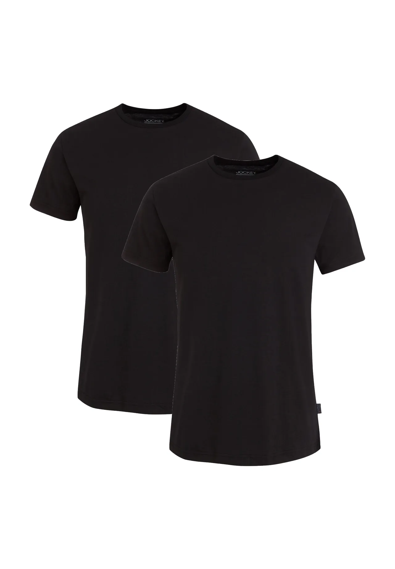 Klassisches Baumwoll-T-Shirt mit Rundhalsausschnitt