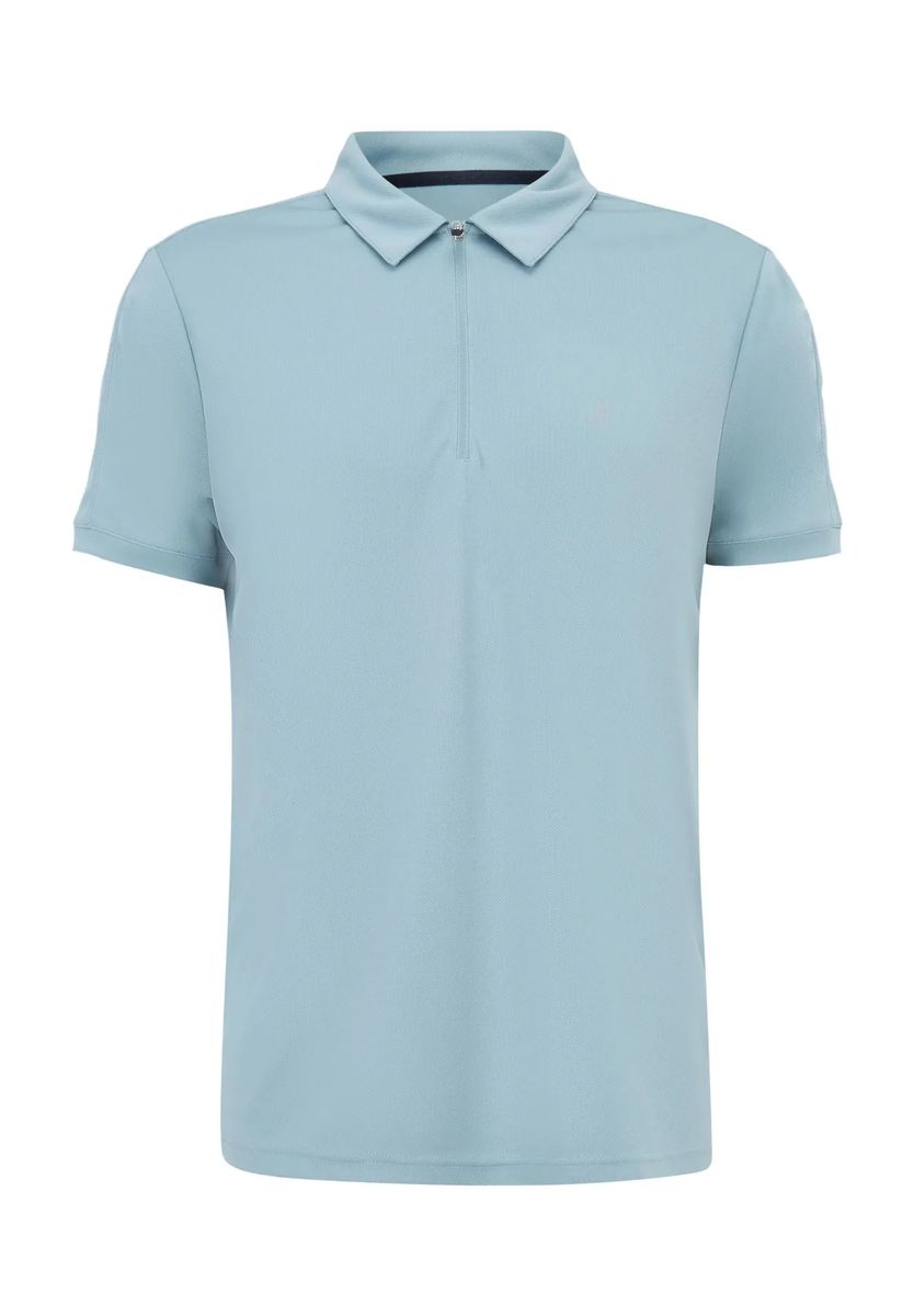 Klassisches Sport-Poloshirt mit Reißverschluss