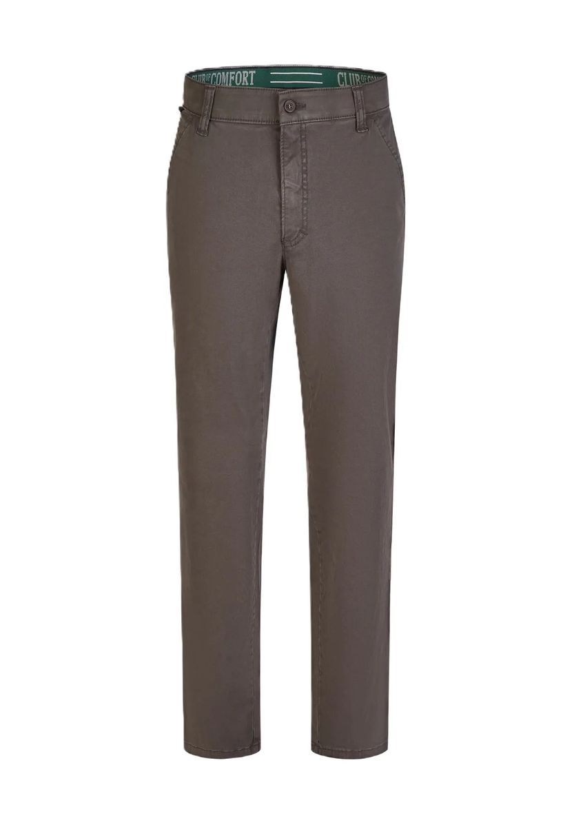 Bequeme Flat-Front Chino-Hose