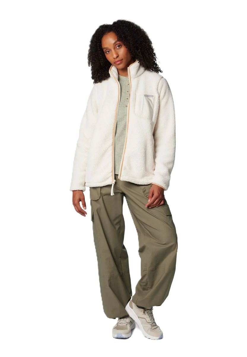 Sherpa-Fleecejacke mit Reißverschluss