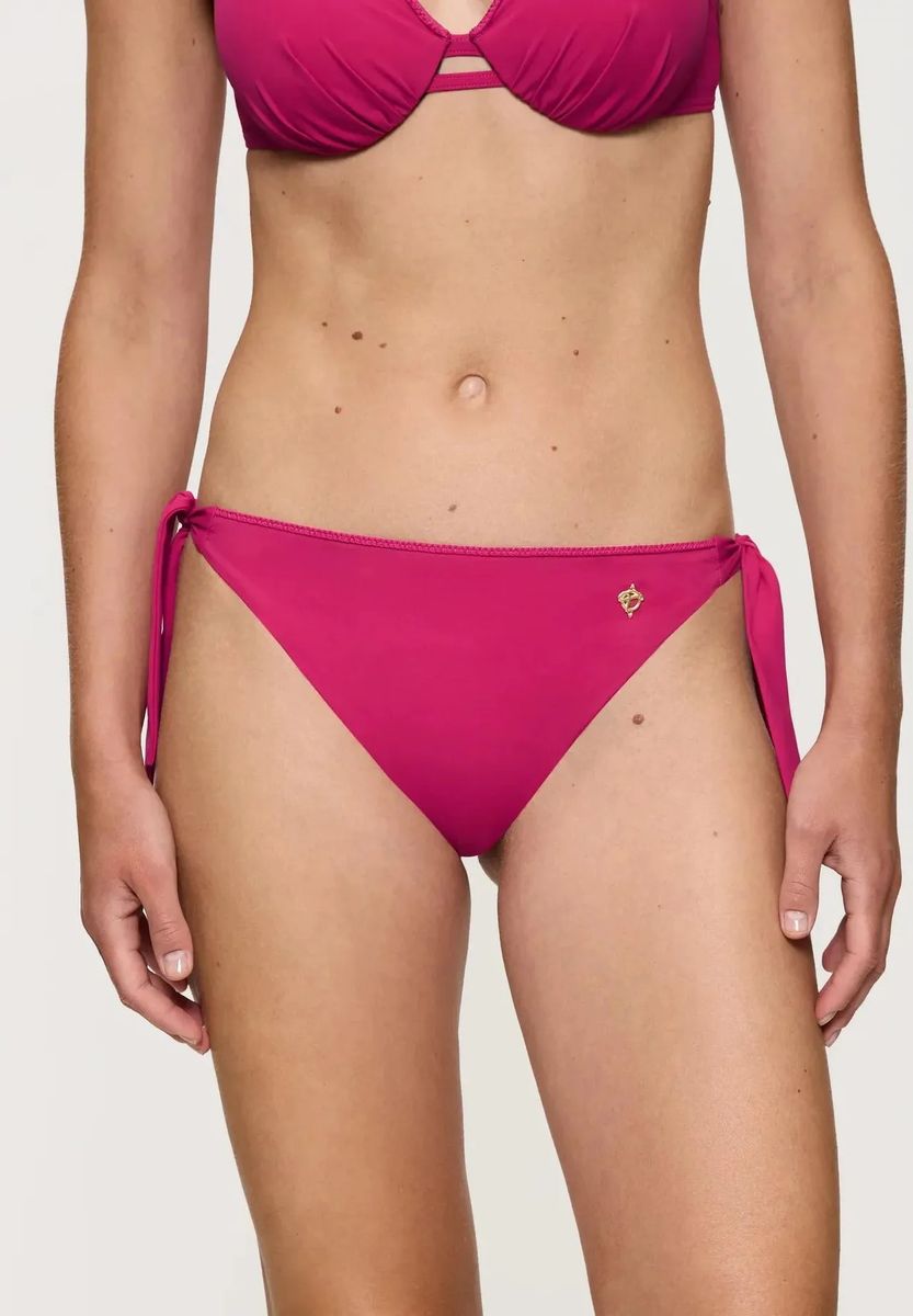 Bikini-Slip mit seitlicher Schnürung