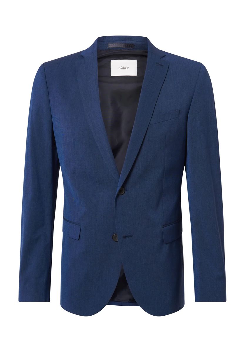 Slim Fit Sakko mit Reverskragen