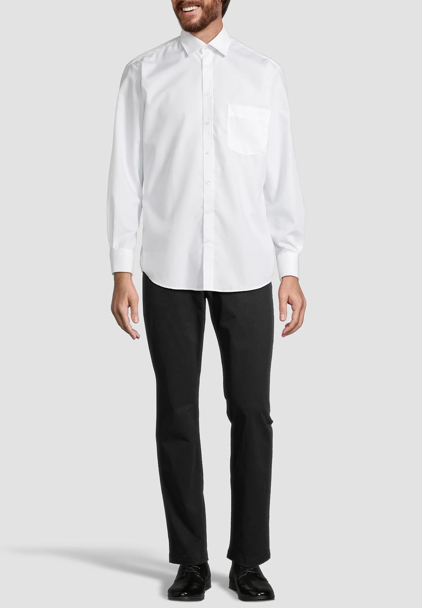 Klassisches Popeline-Hemd Modern Fit