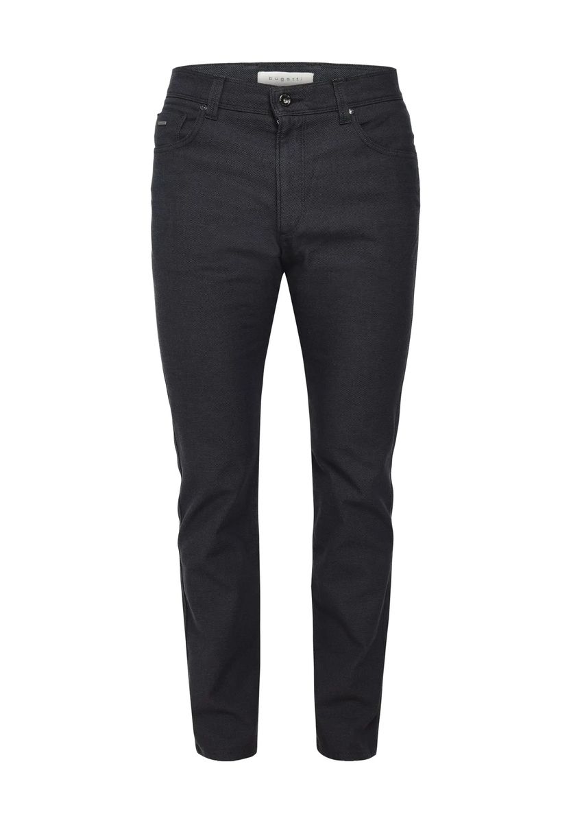Strukturierte Slim-Fit Chino-Hose