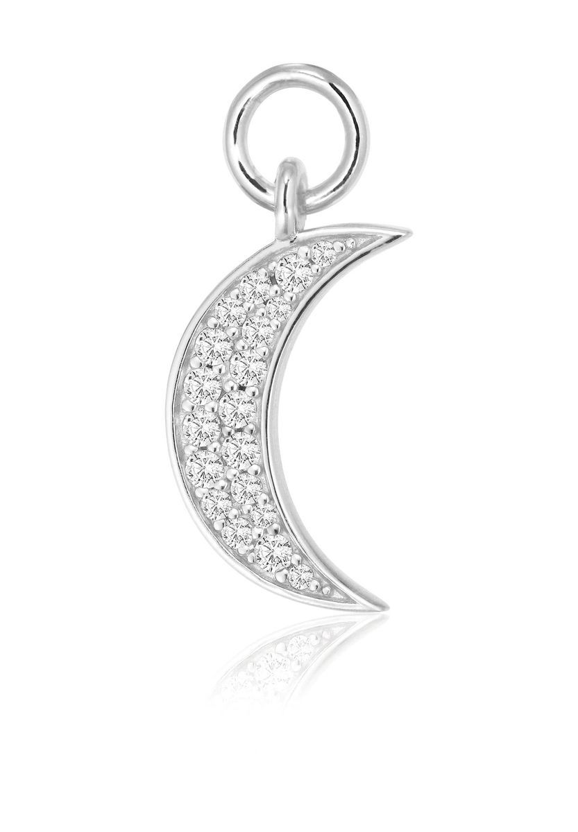 Funkelnder Halbmond-Anhänger