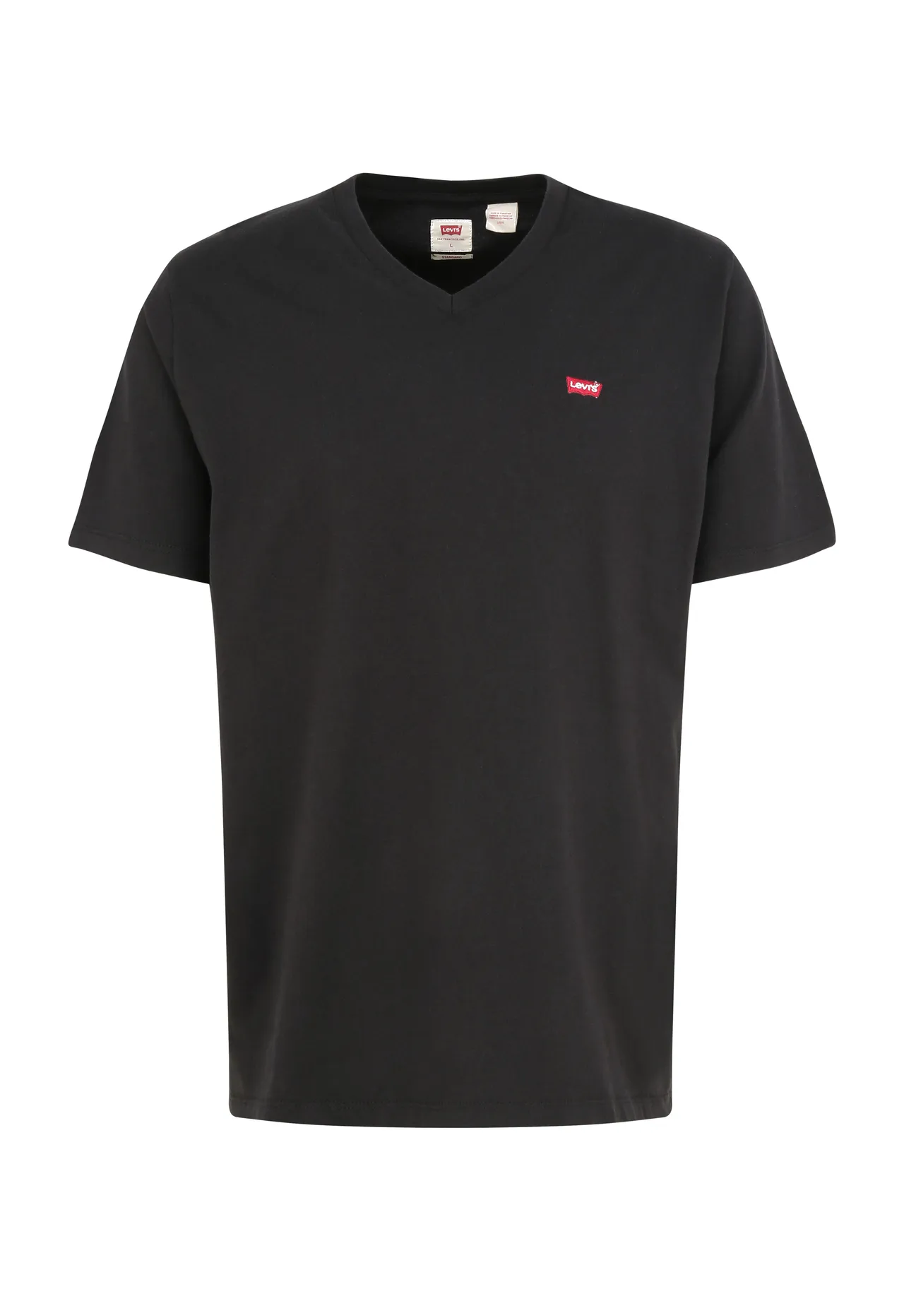 Besticktes V-Ausschnitt Jersey Essential