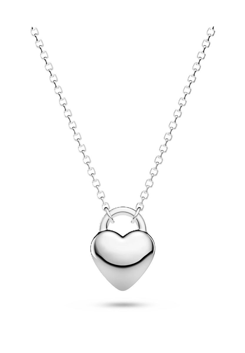 Halskette mit Herzanhänger aus Sterlingsilber
