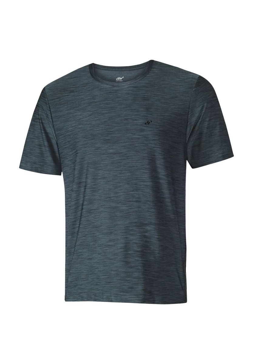 Feuchtigkeitsregulierendes Melange Funktions-T-Shirt