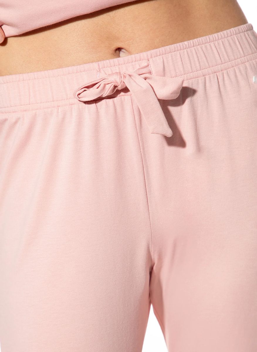 Gerade geschnittene 7/8-Schlafhose
