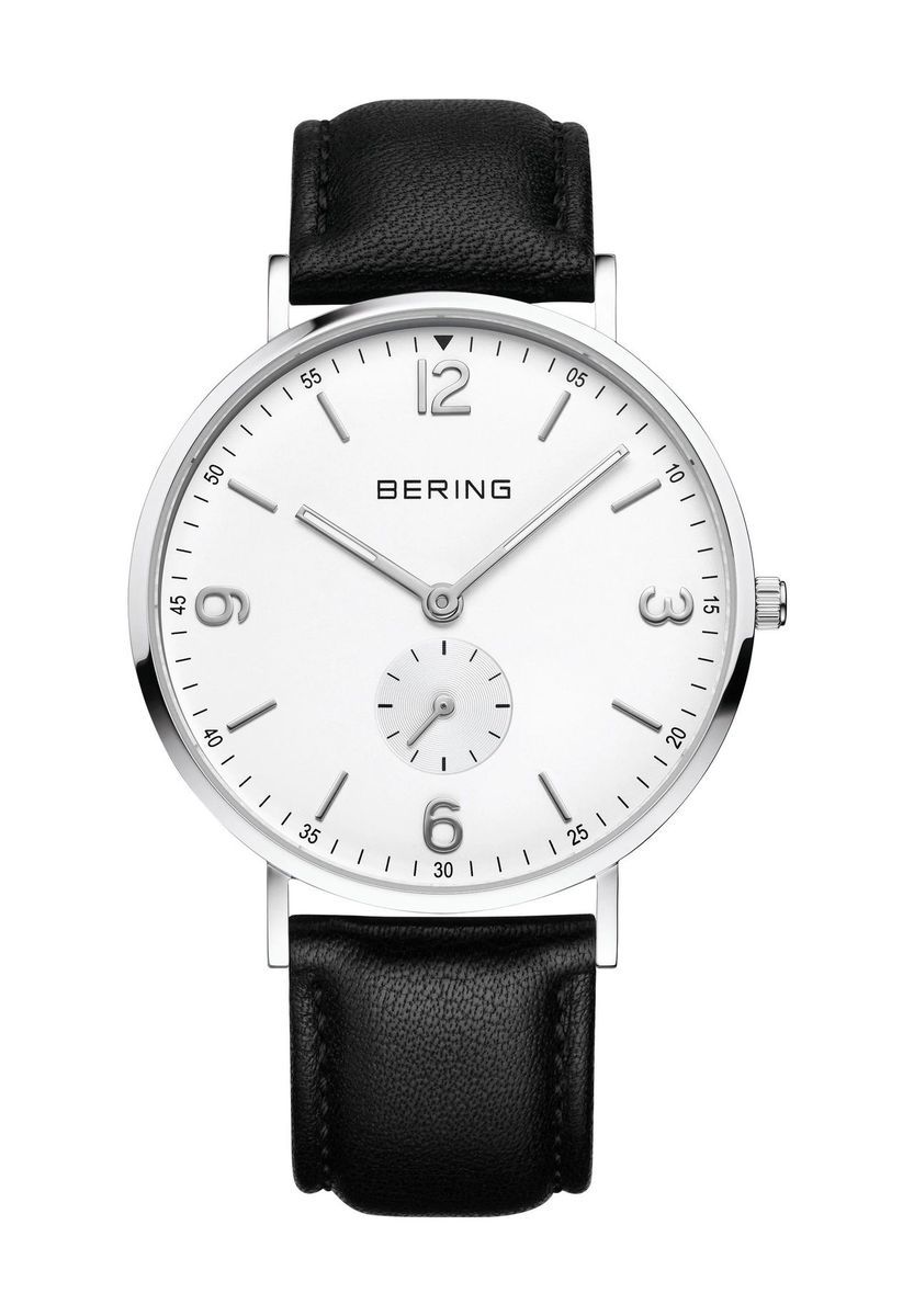 Klassische Edelstahluhr