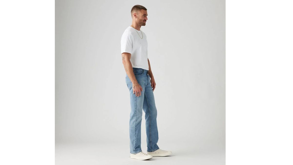 Slim Straight Denim-Jeans