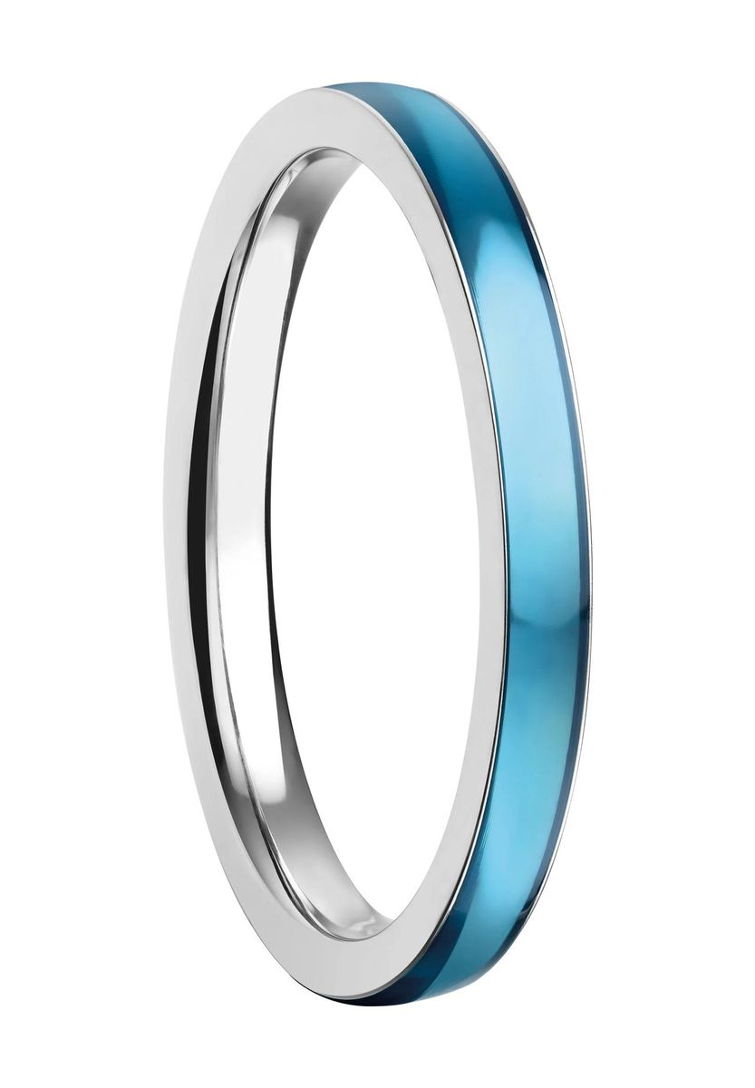 Blauer Edelstahl Innenring