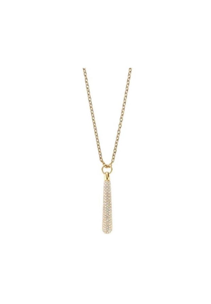 Elegante goldfarbene Halskette mit Anhänger