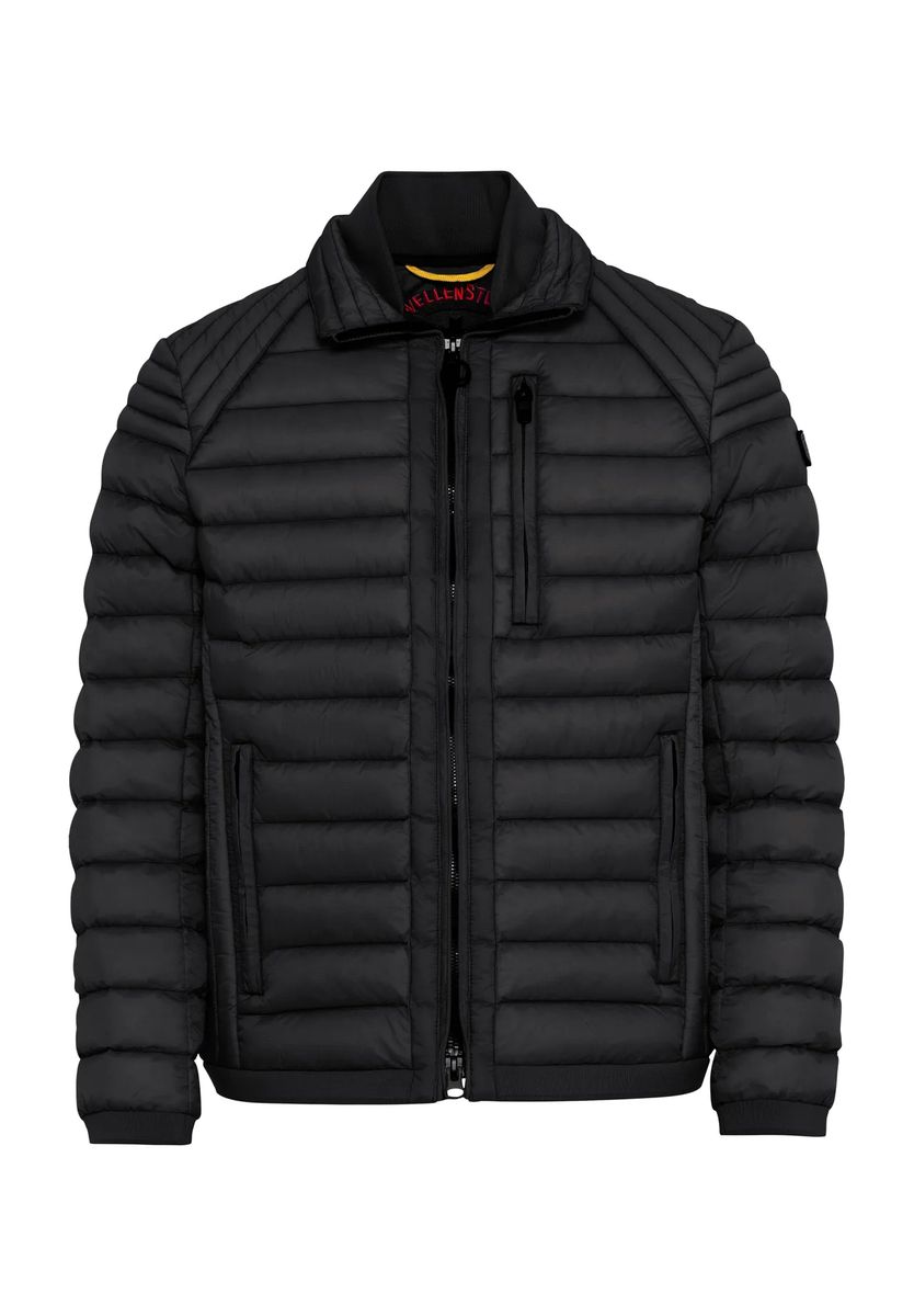 Winddichte Steppjacke mit Stehkragen