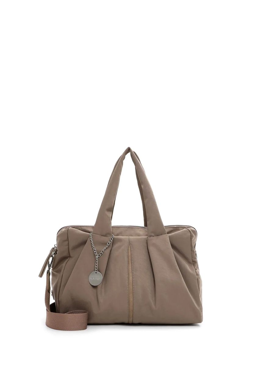 Weicher Shopper mit Falten-Detail