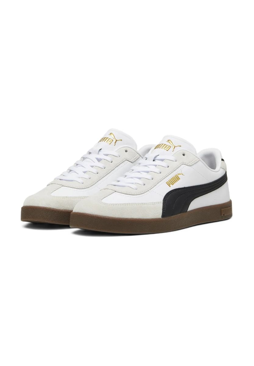 Klassische Low-Top Leder-Sneaker