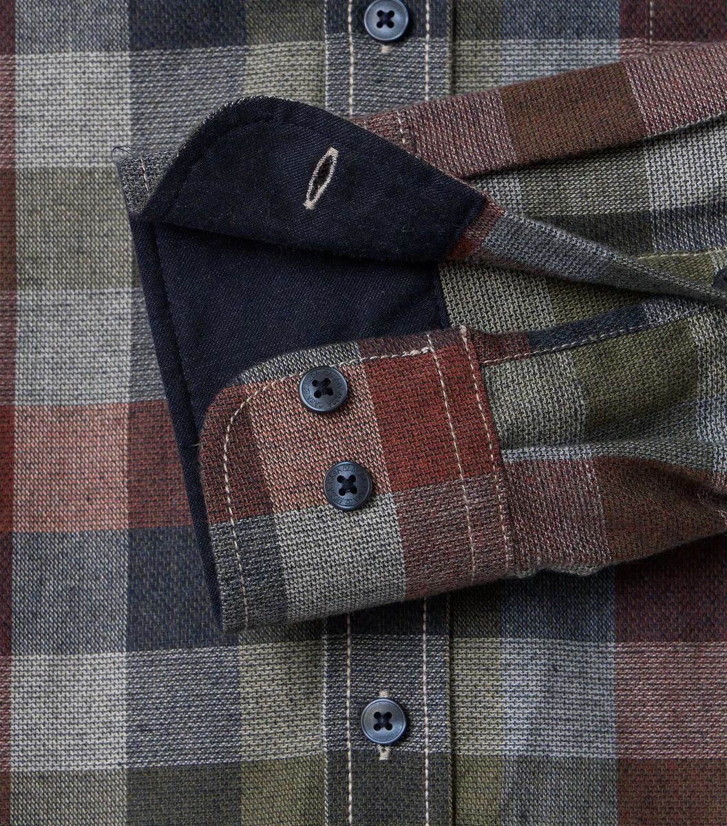 Kariertes Button-Down-Hemd im Comfort Fit