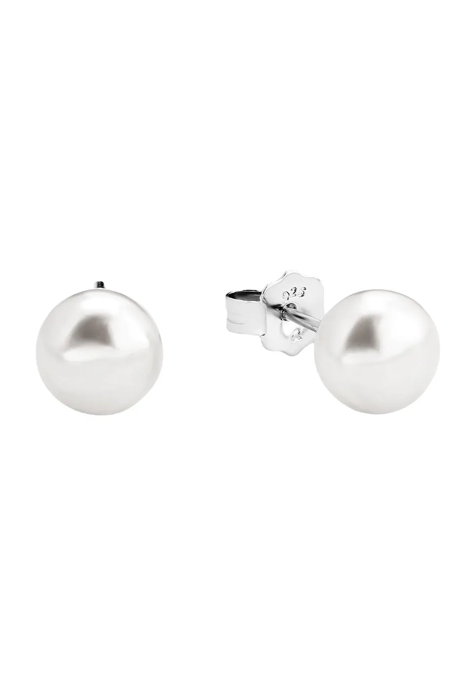 Elegante Süßwasserperlen-Ohrstecker