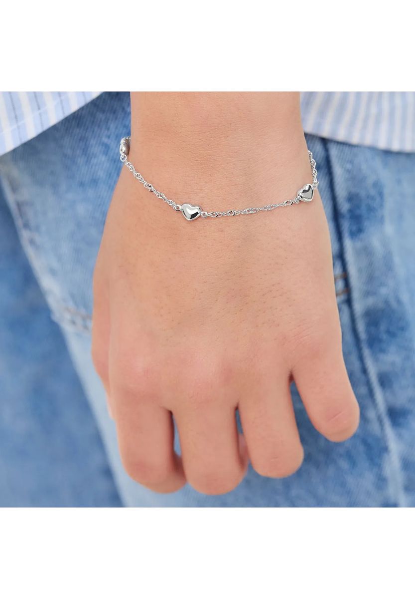 Filigrane Herz-Charm-Armkette