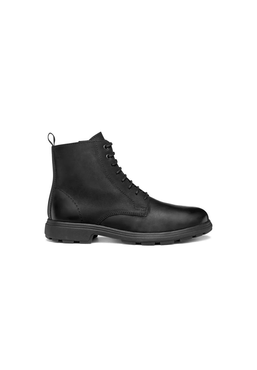 Klassische Schnürstiefeletten aus Leder