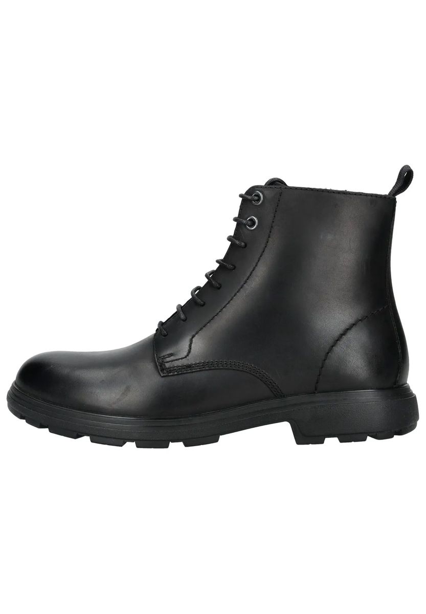 Klassische Schnürstiefeletten aus Leder