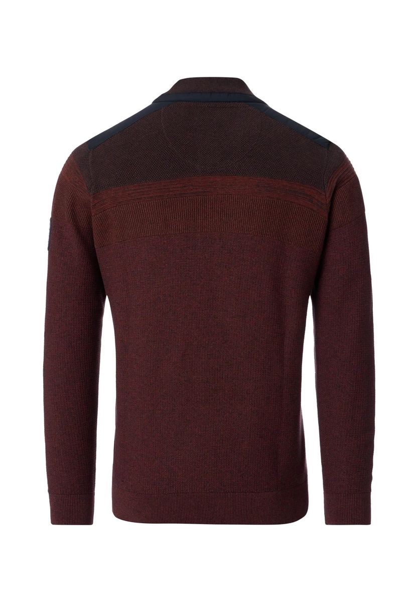 Troyer-Strickpullover aus Baumwolle