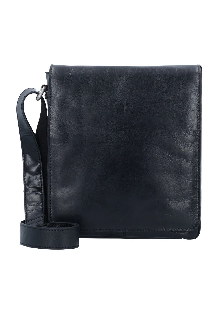 Klassische Leder-Messenger-Tasche
