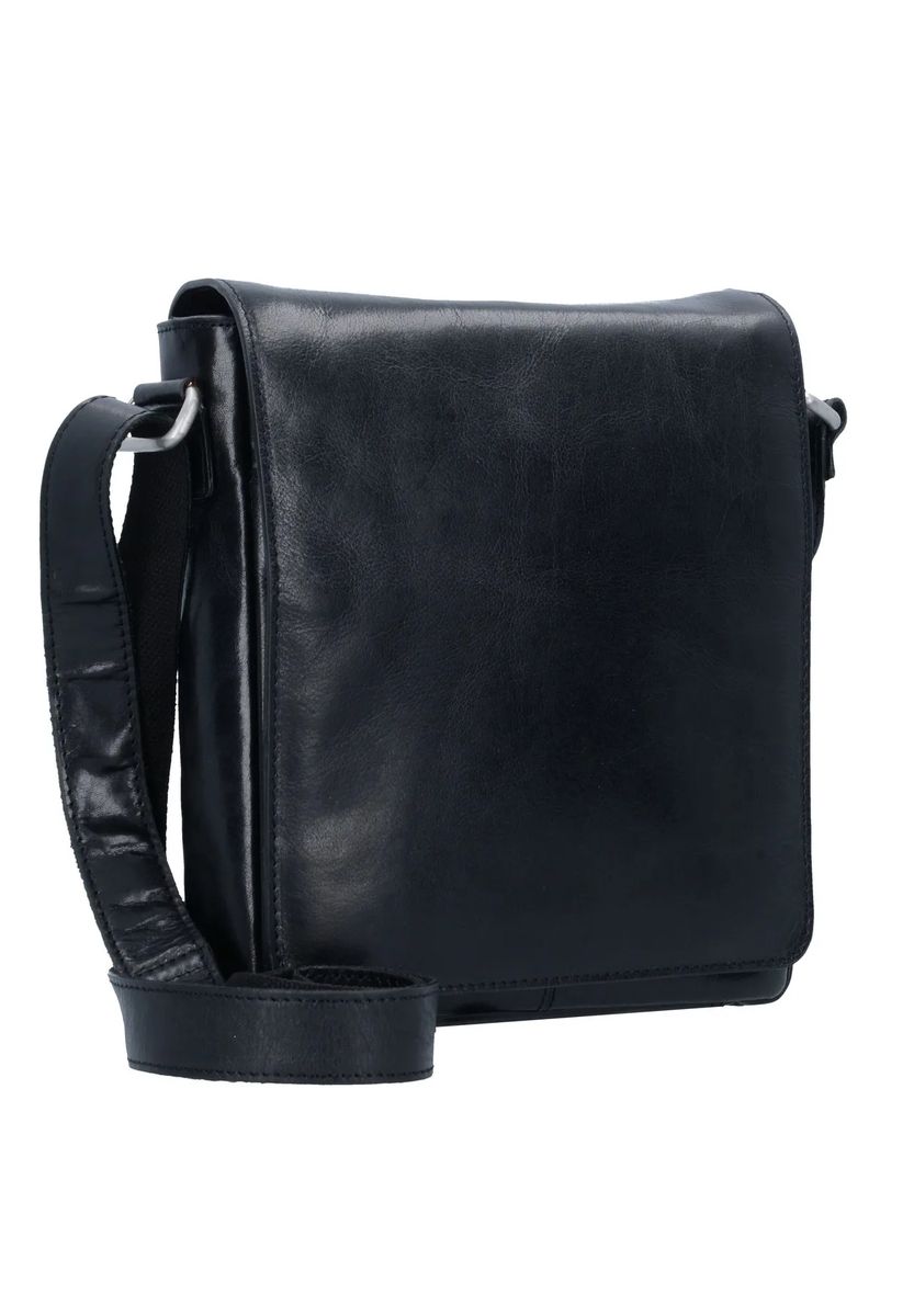 Klassische Leder-Messenger-Tasche